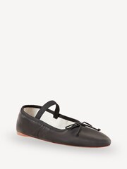 Loeffler Randall Black Leonie Soft Ballet Flats - Image 2 of 5