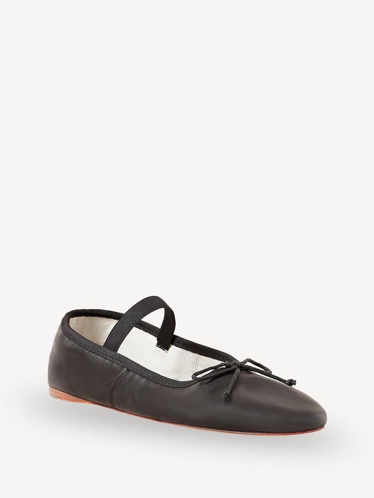Loeffler Randall Black Leonie Soft Ballet Flats - Image 2 of 5