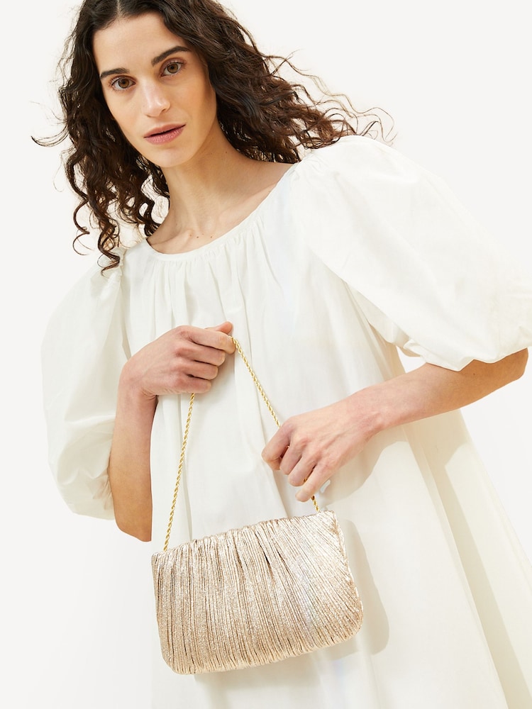 Loeffler Randall Gold Brit Pla Champ Bag - Image 5 of 5