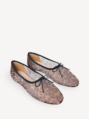 Loeffler Randall Brown Landon Soft Ballet Shoes - Image 3 of 7