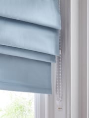 Blue Sky Ready Made Blackout Cotton Roman Blinds - Image 6 of 8
