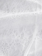 White Lace Skirt Graphic T-Shirt Dress - Image 10 of 10