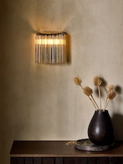 French Connection Clear Sunaha Wall Light - Image 1 of 4