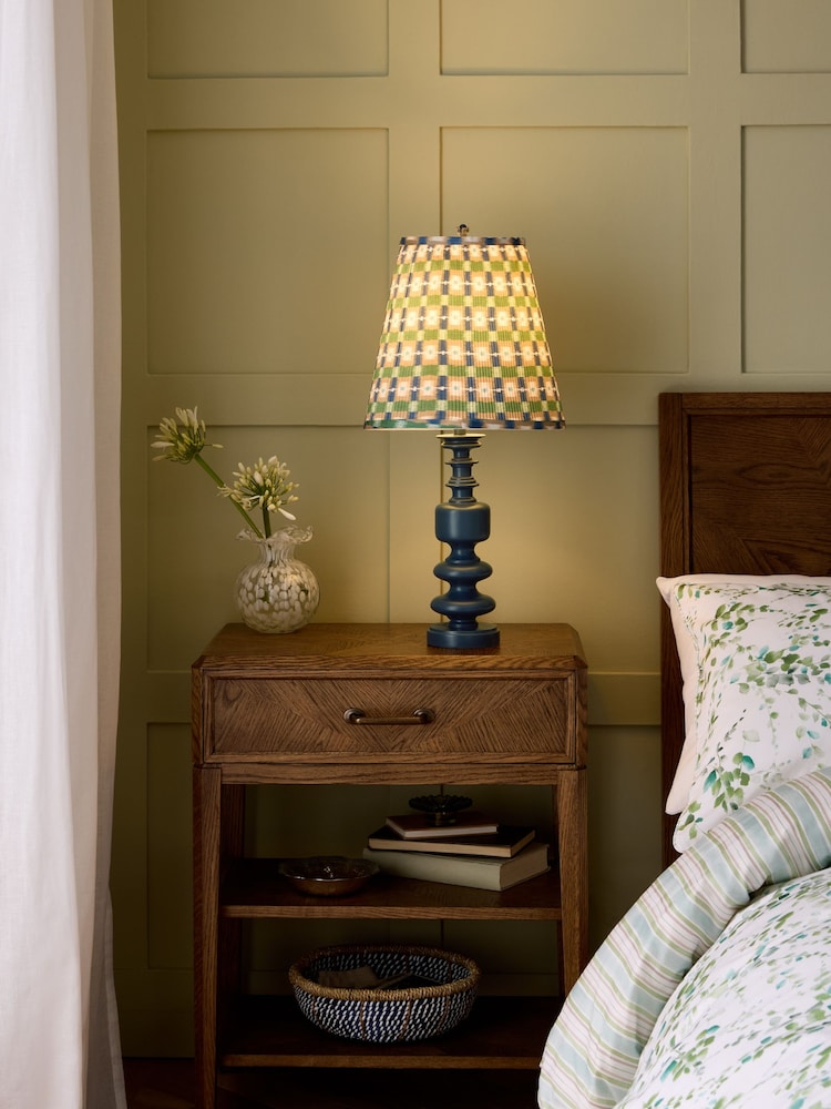 Nina Campbell Blue Firle Table Lamp - Image 1 of 4