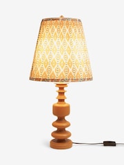 Nina Campbell Ochre Yellow Firle Table Lamp - Image 1 of 1