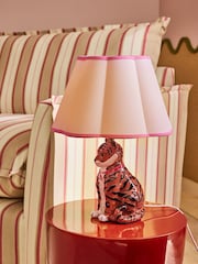 Cath Kidston Tan/Animal Trixie Tiger Table Lamp - Image 1 of 5
