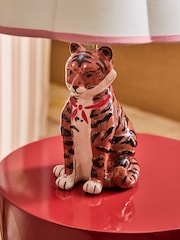 Cath Kidston Tan/Animal Trixie Tiger Table Lamp - Image 3 of 5