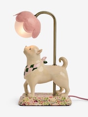 Cath Kidston Pink/Cream Biggles The Dog Table Lamp - Image 5 of 5