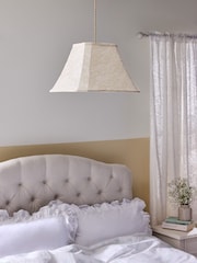 Shabby Chic by Rachel Ashwell® Cream Easy Fit Esme Lace Shade - Image 2 of 5