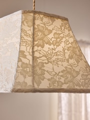 Shabby Chic by Rachel Ashwell® Cream Easy Fit Esme Lace Shade - Image 3 of 5