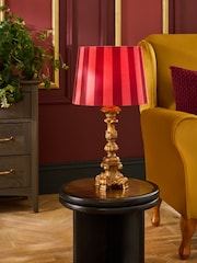 Laurence Llewelyn-Bowen Red/Black Racey Table Lamp - Image 1 of 4
