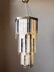 Rockett St George Black/Gold Art Deco Chandelier - Image 2 of 3