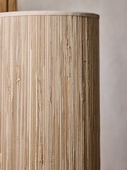 French Connection Cream Ceramic Kinsha Floor Lamp - Image 3 of 5