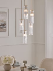 Lipsy Cluster Ceiling Light 5 Light Ridge - Image 1 of 5