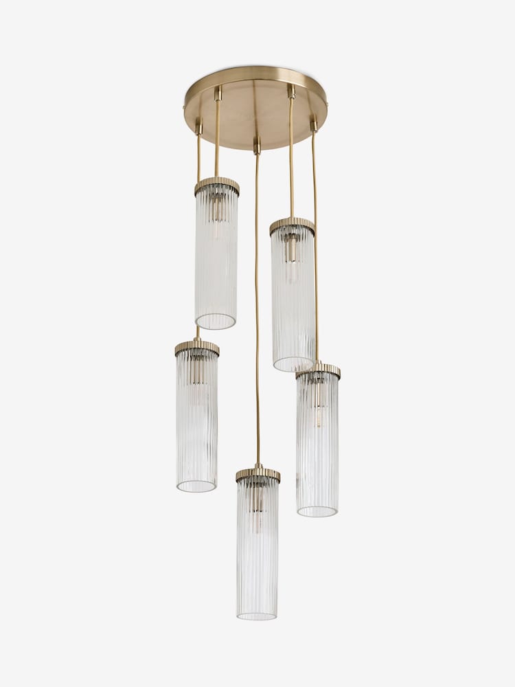 Lipsy Cluster Ceiling Light 5 Light Ridge - Image 5 of 5