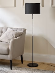 Sosandar Black Stacked Glass Floor Lamp - Image 2 of 5