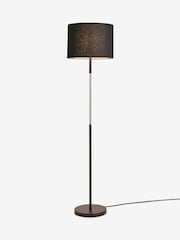 Sosandar Black Stacked Glass Floor Lamp - Image 5 of 5