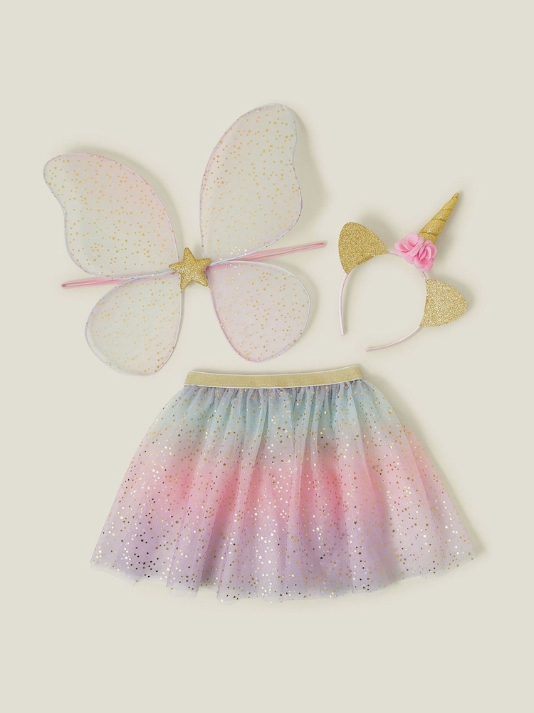 Angels By Accessorize Black Girls Unicorn Dress Up Set - Image 1 of 3