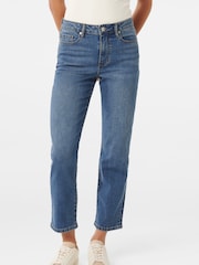 Forever New Blue Niki Ankle Straight Leg Jeans - Image 1 of 6