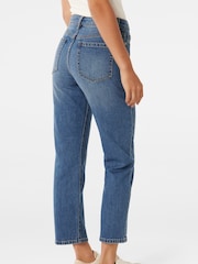 Forever New Blue Niki Ankle Straight Leg Jeans - Image 4 of 6