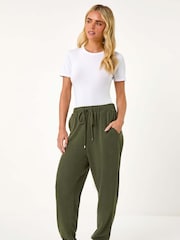 Roman Green Petite Ribbed Jogger - Image 2 of 5
