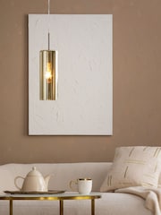 Eglo Satin Nickel Selvino Pendant Ceiling Light - Image 1 of 5