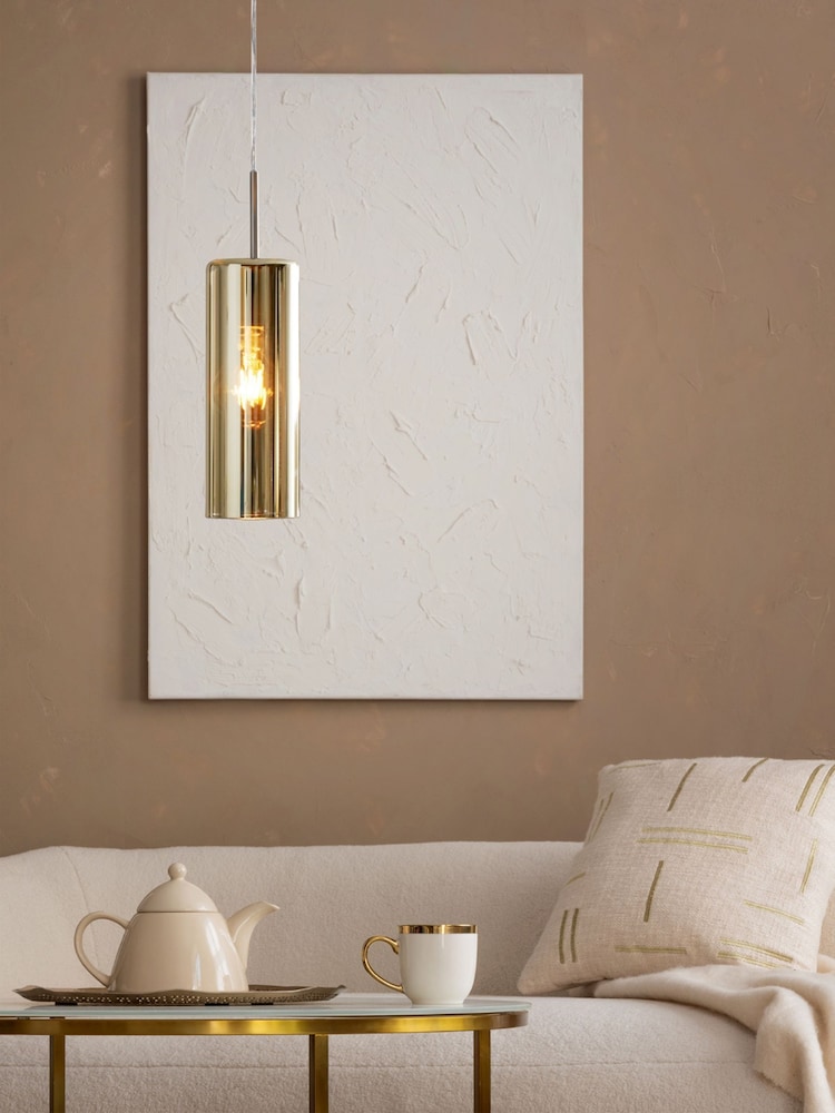 Eglo Satin Nickel Selvino Pendant Ceiling Light - Image 1 of 5