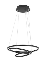 Eglo Black Lobinero-z Pendant Ceiling Light - Image 3 of 5