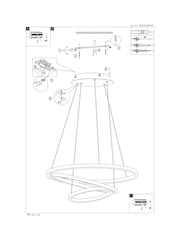 Eglo Black Lobinero-z Pendant Ceiling Light - Image 5 of 5