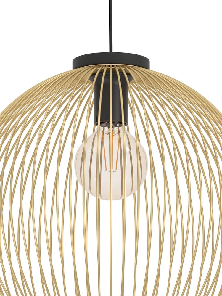 Eglo Black Venezuela Steel Pendant Ceiling Light - Image 6 of 6