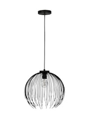 Eglo Black Venezuela Steel Pendant Ceiling Light - Image 3 of 6