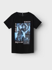 Name It Black Wednesday Logo Short Sleeve T-Shirt - Image 2 of 3
