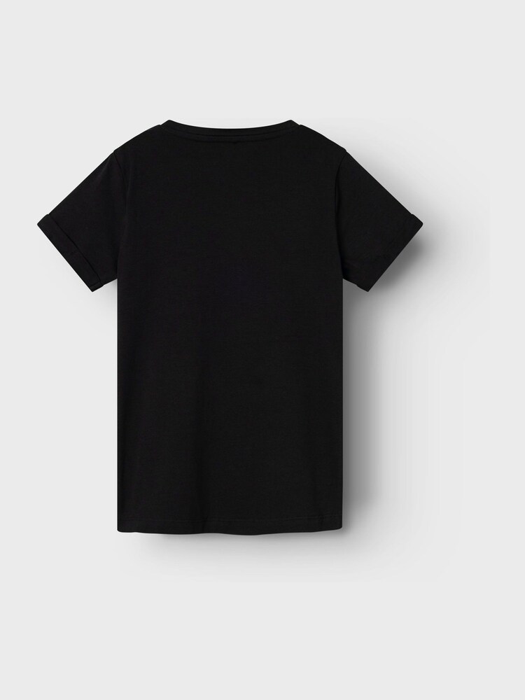 Name It Black Wednesday Logo Short Sleeve T-Shirt - Image 3 of 3