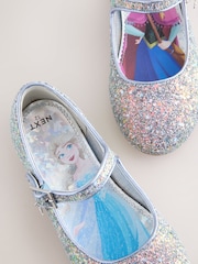 Blue Glitter Frozen Mary Jane Shoes - Image 5 of 5