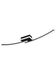 Eglo Black Lungolago Steel Minimalist Ceiling Light - Image 3 of 6
