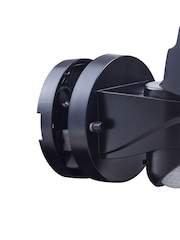 Eglo Black Pagino LED Plastic Outdoor Wall Spotlight With Sensor - Image 3 of 5