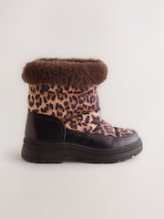 Leopard Print Water Resistant Boots - Image 2 of 5
