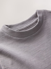 Grey Short Sleeve Appliqué T-Shirt (3mths-7yrs) - Image 3 of 4