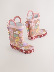 Neutral Dino Handle Wellies - Image 1 of 6