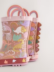 Neutral Dino Handle Wellies - Image 3 of 6