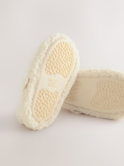 Neutral Borg Mary Jane Slippers - Image 5 of 5
