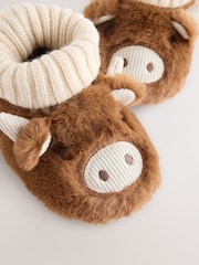 Brown Hamish - Pantuflas estilo botas - Imagen 7 de 8