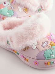 Pink Peppa Pig Cosy Lined Slipper Clogs - Image 4 of 7