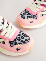 Bright Colourblock Lace-Up Trainers - Image 7 of 8