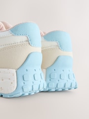 Pink Pastel Unicorn Lace-Up Chunky Trainers - Image 6 of 7