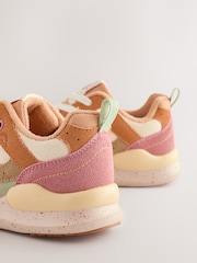 Muted Colourblock Lace-Up Trainers - Image 6 of 8