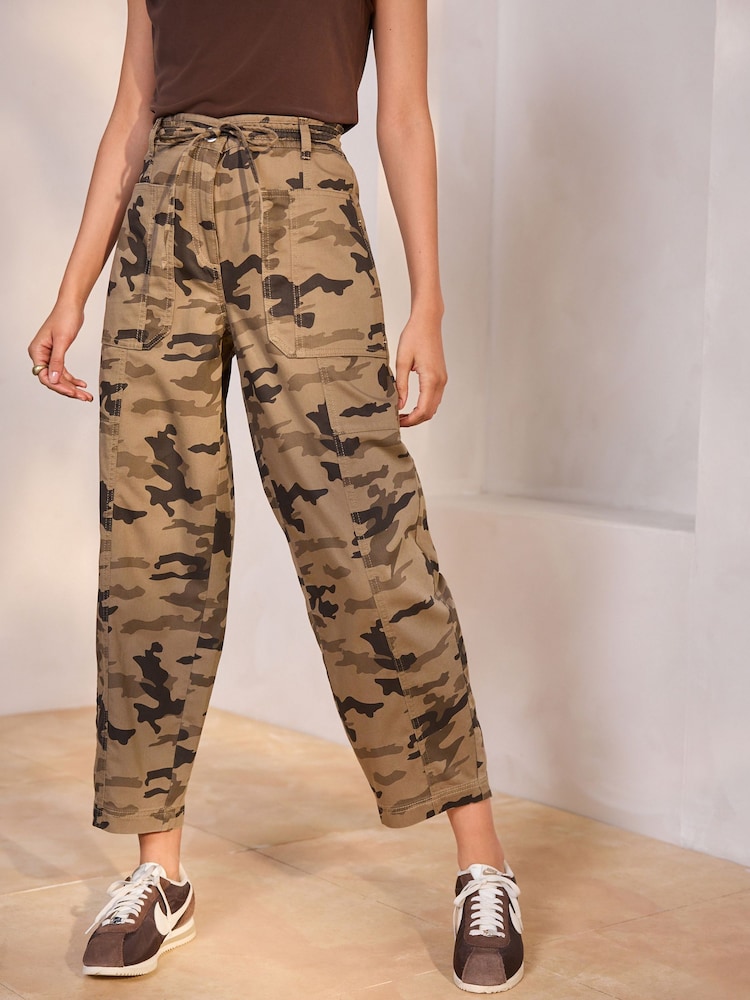 Khaki Camo Cargo Trousers - Image 2 of 5