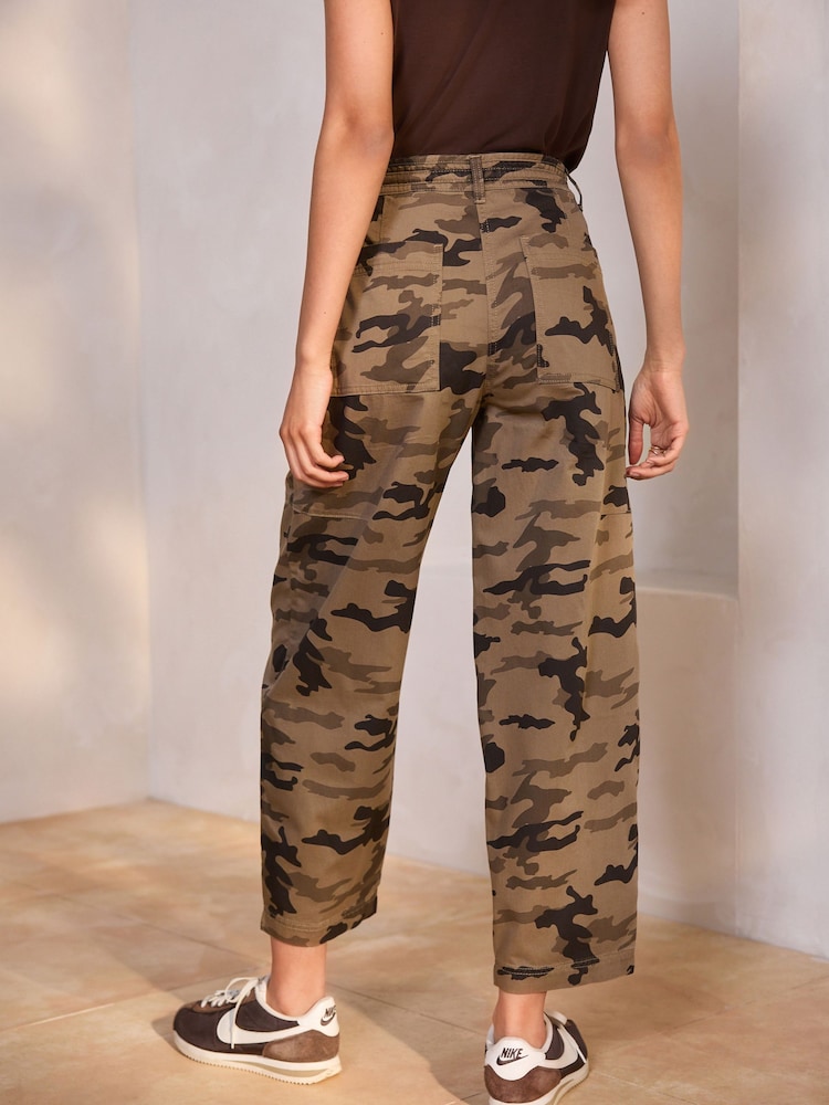 Khaki Camo Cargo Trousers - Image 4 of 5