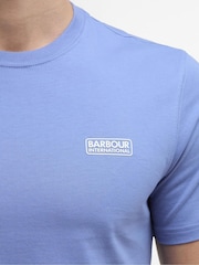 Barbour® International Blue Chest Logo 100% Cotton T-Shirt - Image 4 of 5