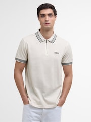 Barbour® International Upham White Polo Shirt - Image 1 of 5